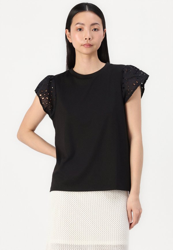 VILUCE O NECK FLOUNCE - Basic T-shirt2