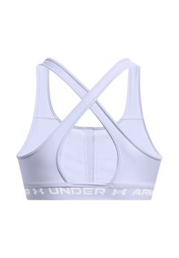 Under Armour CROSSBACK MID  - Športni modrček s srednjo podporo - celeste / celeste / white