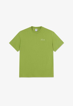 Polar Skate Co, CONTRAST TEE - Camiseta estampada - peridot