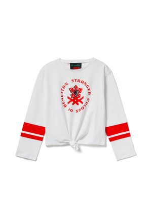 WITH STRANGER THINGS KNOT - Longsleeve - white