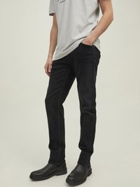 Jack & Jones - MIKE ORIGINAL - Slim fit jeans - black denim Miniatuurafbeelding 1