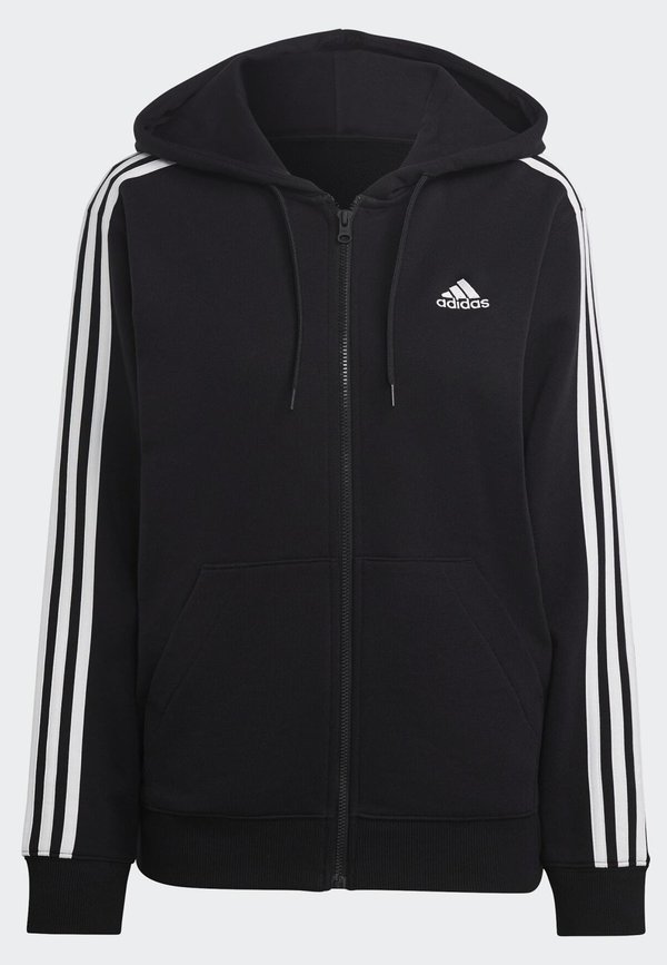 ESSENTIALS 3-STRIPES REGULAR FULL-ZIP - Zip-up sweatshirt2