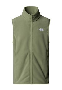 M GLACIER FLEECE VEST - Vest - bark mist