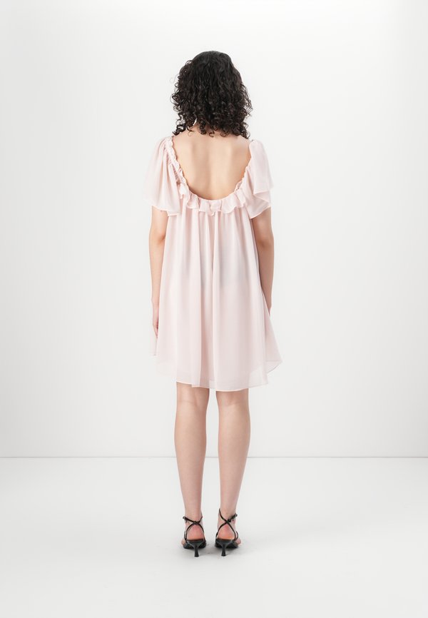 VMCILLE SHORT FLOWER DRESS - Cocktail dress / Party dress - sepia rose3