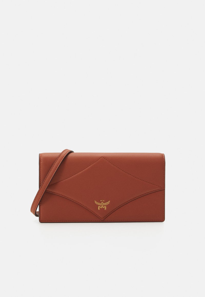 MCM WALLET ON CHAIN - Wallet - coconut shell brown/brown - Zalando