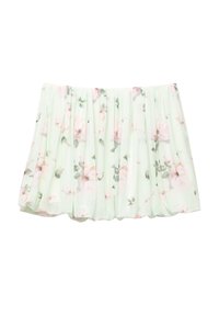 FLORAL BALLOON - Minirock - mint