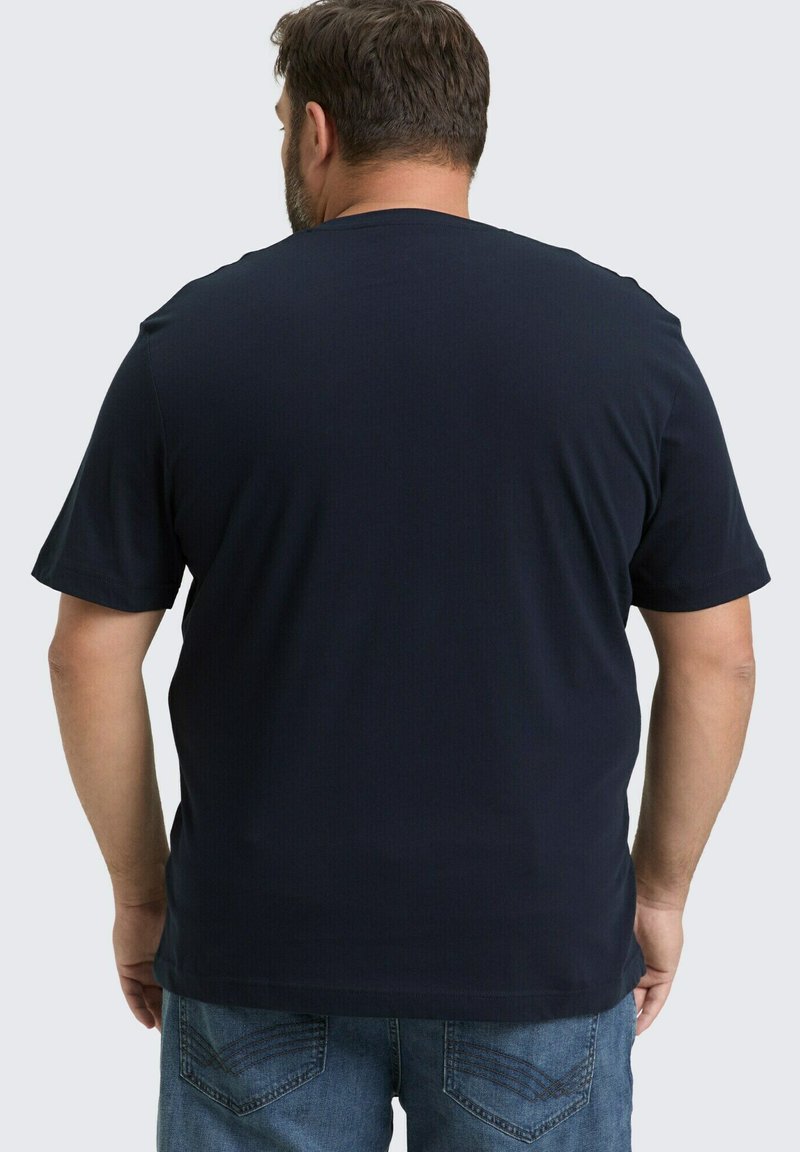 TOM TAILOR T-shirt Homme Bleu Imprimé Coton (EU 48