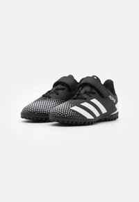 adidas Performance PREDATOR 20.4 FOOTBALL TURF UNISEX - Botines de fútbol para césped - core black/footwear white