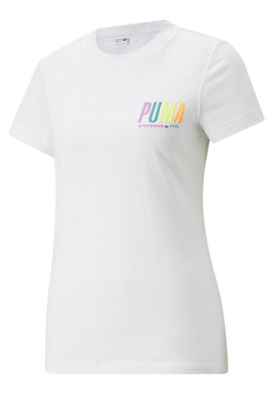 Puma SMILEYWORLD - T-shirts med print - puma white