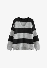 Selezionato, grey black stripe