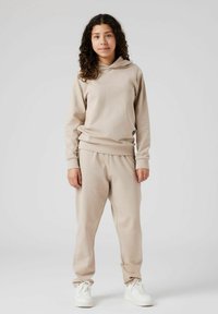 TWO SOON GLATTE - Treniņtērpa apakšdaļas - oxford tan