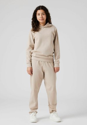 TWO SOON GLATTE - Pantalon de survêtement - oxford tan