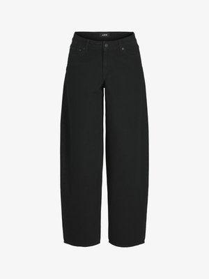 JJXX JXFUJI BARREL - Široke nogavice - black denim