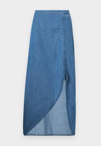 MAXI SKIRT SUNSET - Maxiskjørt - denim