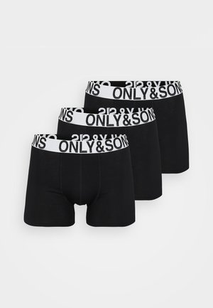 ONSBASIC 3 PACK - Trumpikės - black/white