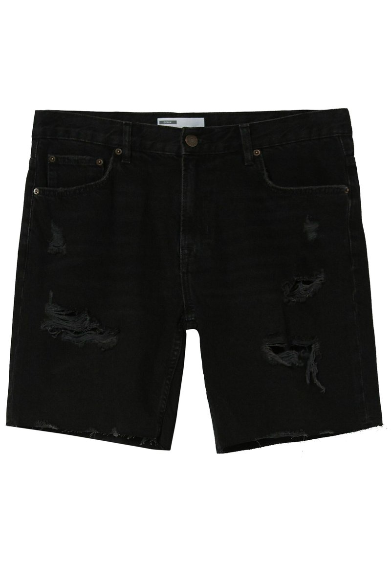 Bershka Jeansshort zwart Bershka Jeansshort zwart