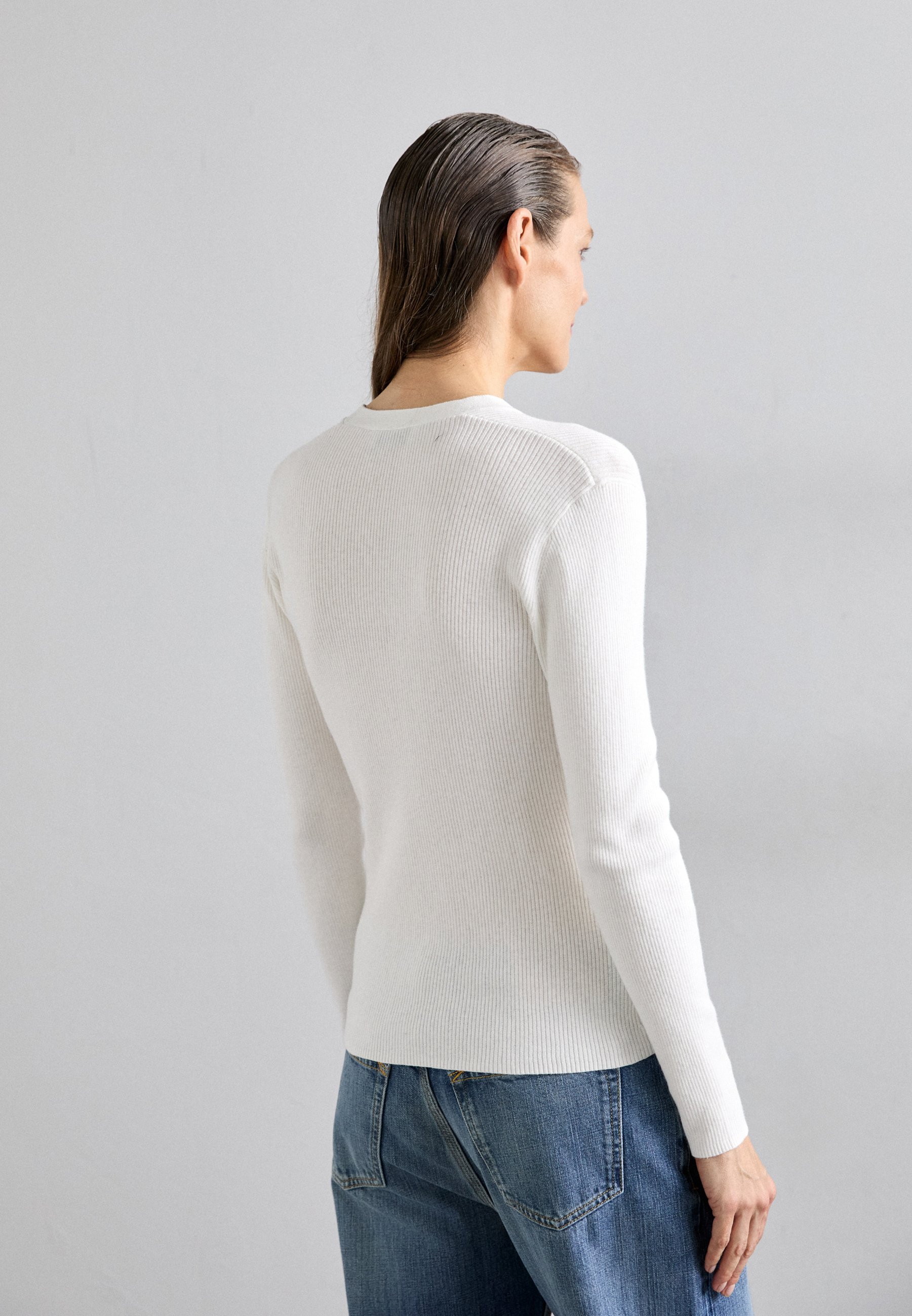 Tiger of Sweden GIANE - Cardigan - soft white/offwhite