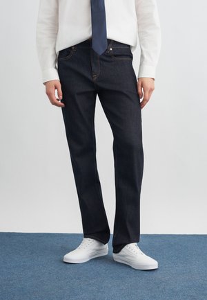 SOLVER - Jean droit - rinsed denim