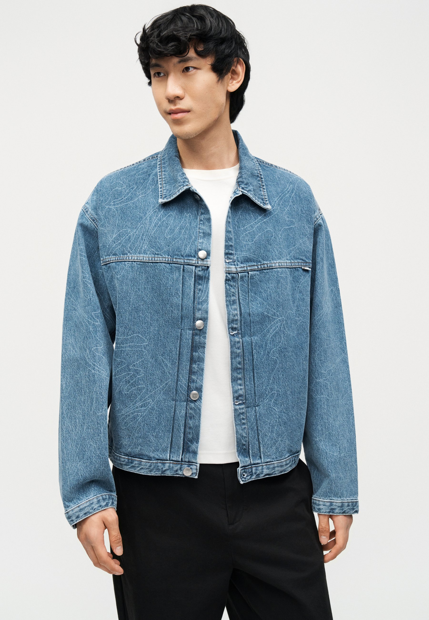 Edwin SHIZUKU FREELAND JACKET - Denim jacket - blue/blue denim
