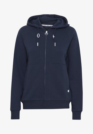 Oxmo OXANDIE - Športna jopa s kapuco na zadrgo - total eclipse