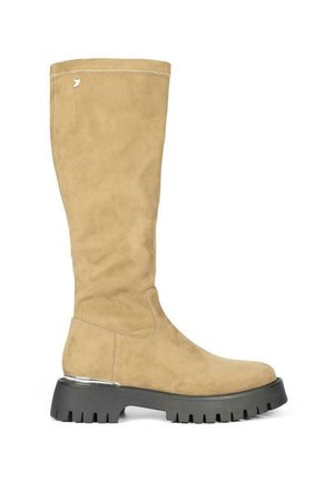 Botas con plataforma - taupe