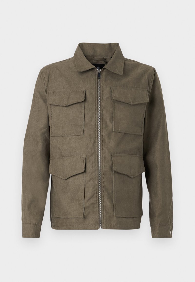 Brave Soul Lichte jas olijfgroen