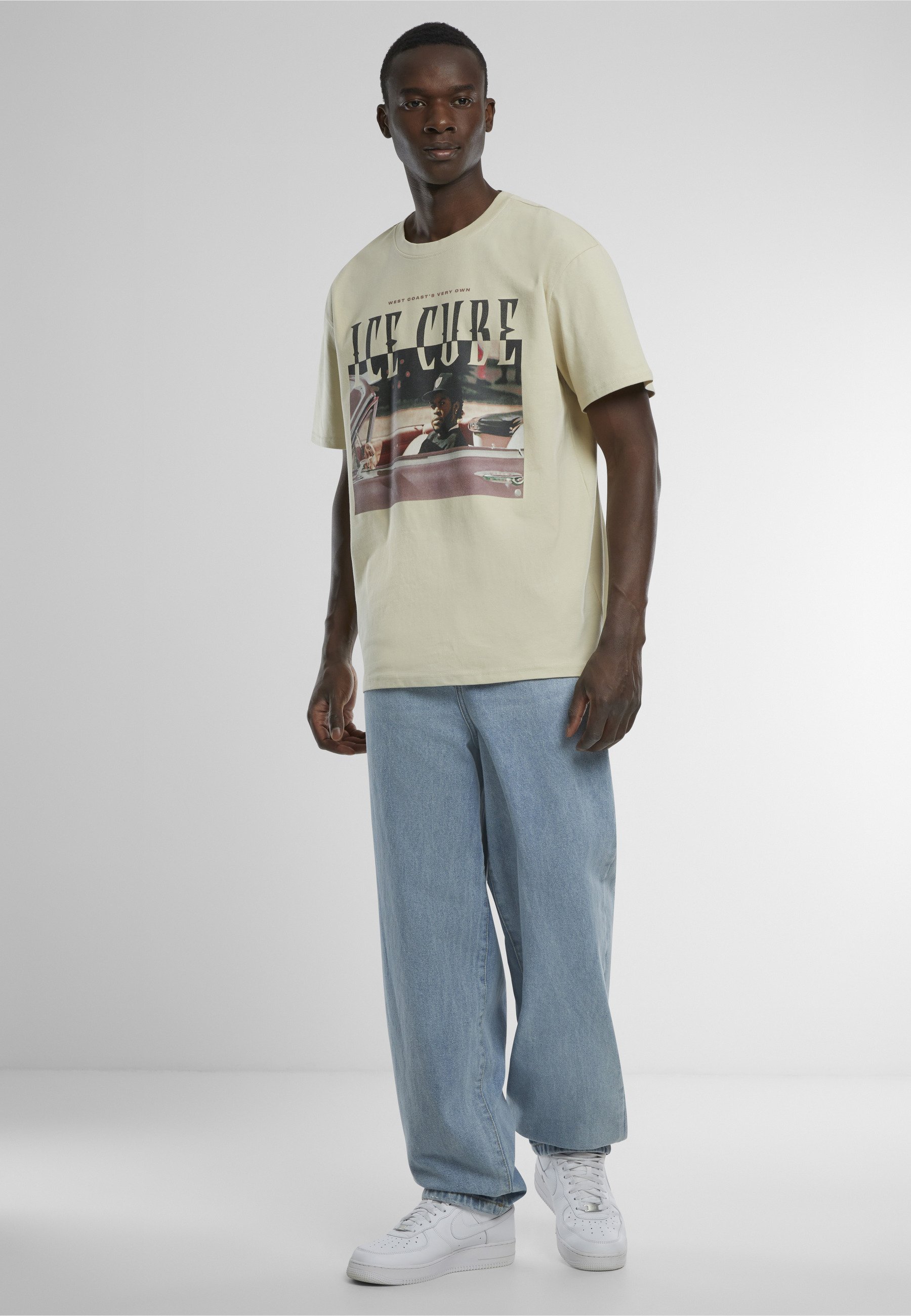 Mister Tee ICE CUBE IT S A GOOD DAY - T-shirt print - sand