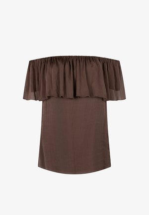 Aaiko, Blouse - hazelnut