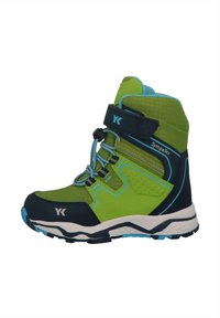 Lurchi LANDO-SYMPATEX - Nauhalliset nilkkurit - green blue