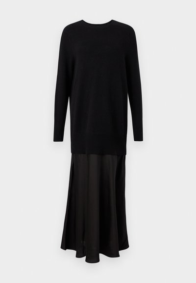 rag & bone MILLIE DRESS - Stickad klänning - black