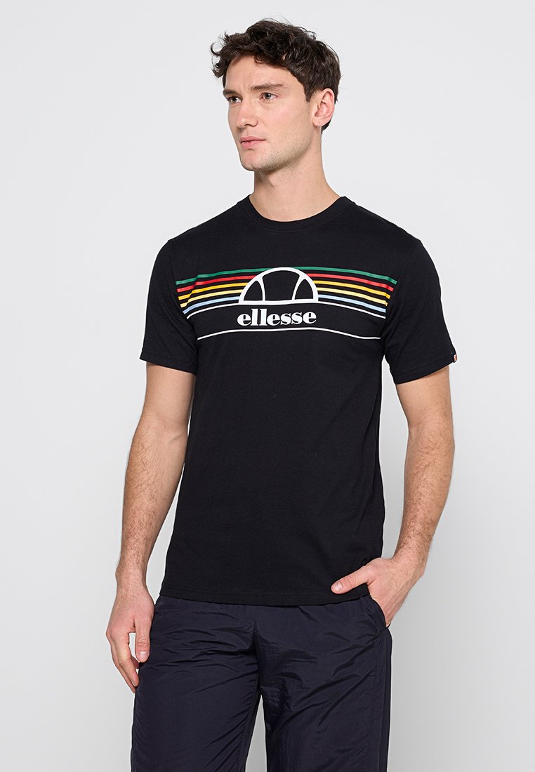 Ellesse T-shirt print zwart