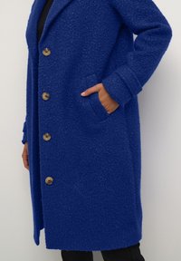 Kaffe Klassischer Mantel - blue