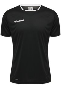 Hummel - T-Shirt print - black/white Thumbnail-Bild 1