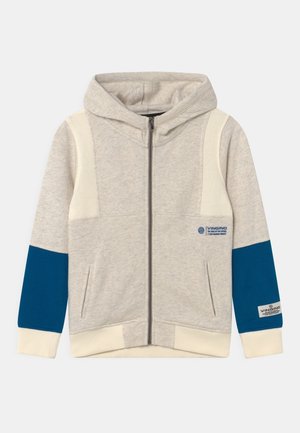OJERO - Sweater met rits - light grey melange