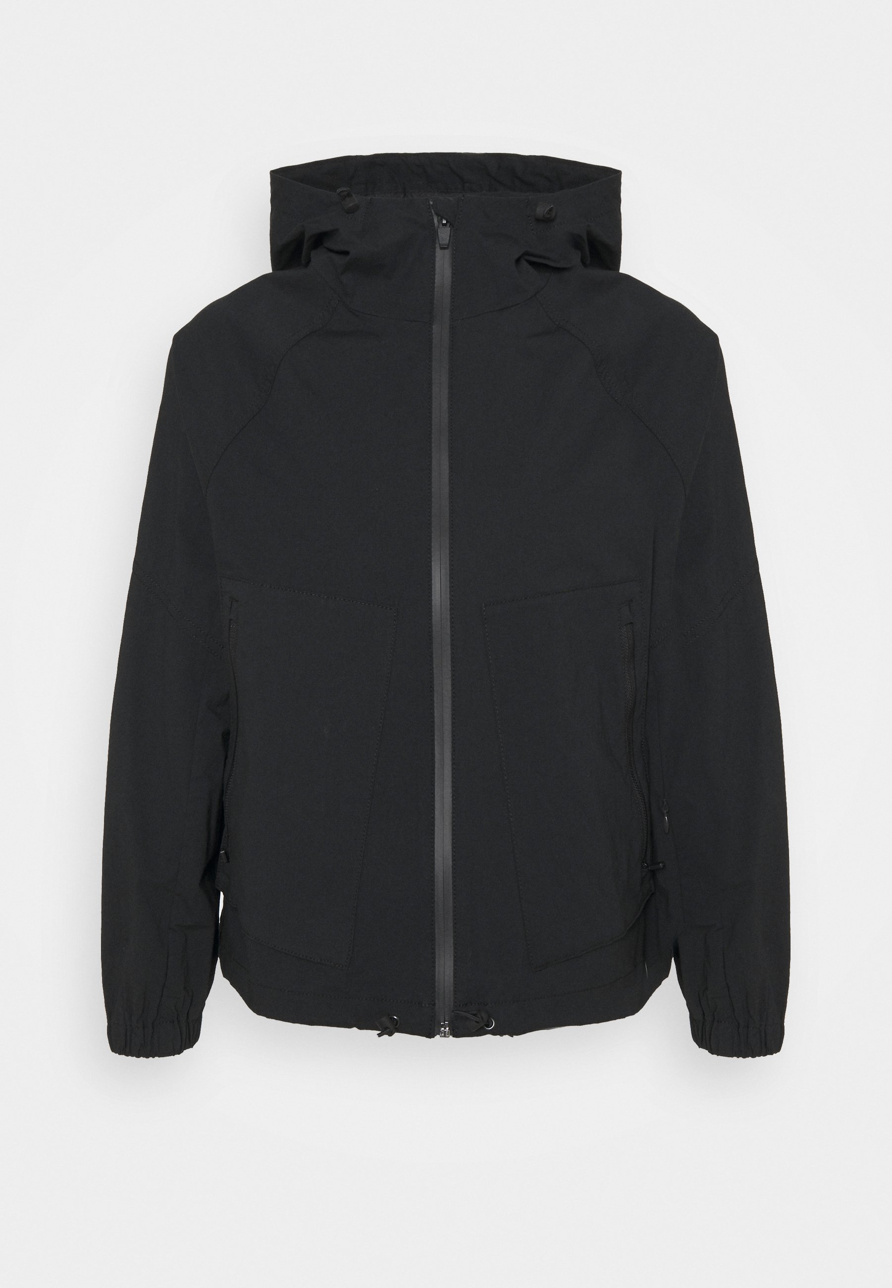 petite hooded fleece jacket