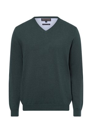 Strickpullover - oliv