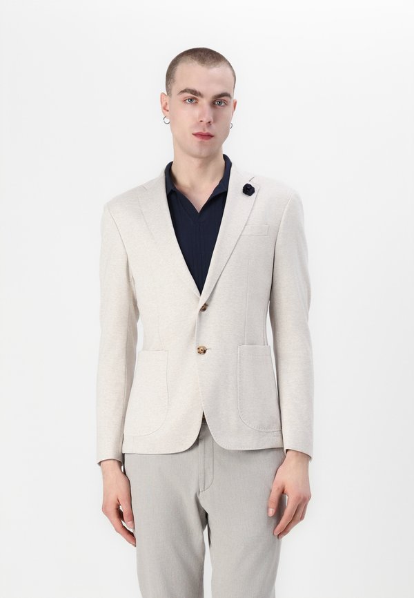 HOVEREST - Blazer jacket - open beige