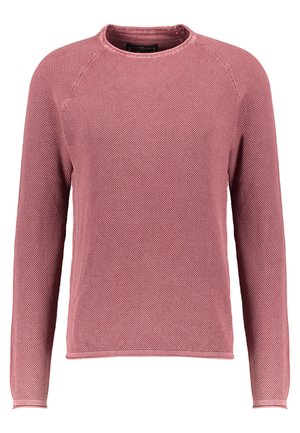 Strickpullover - red