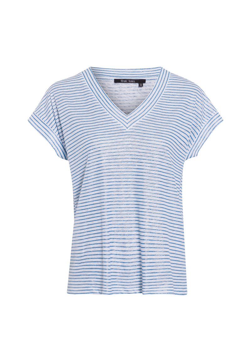 Marc Aurel Print T-shirt - sky varied