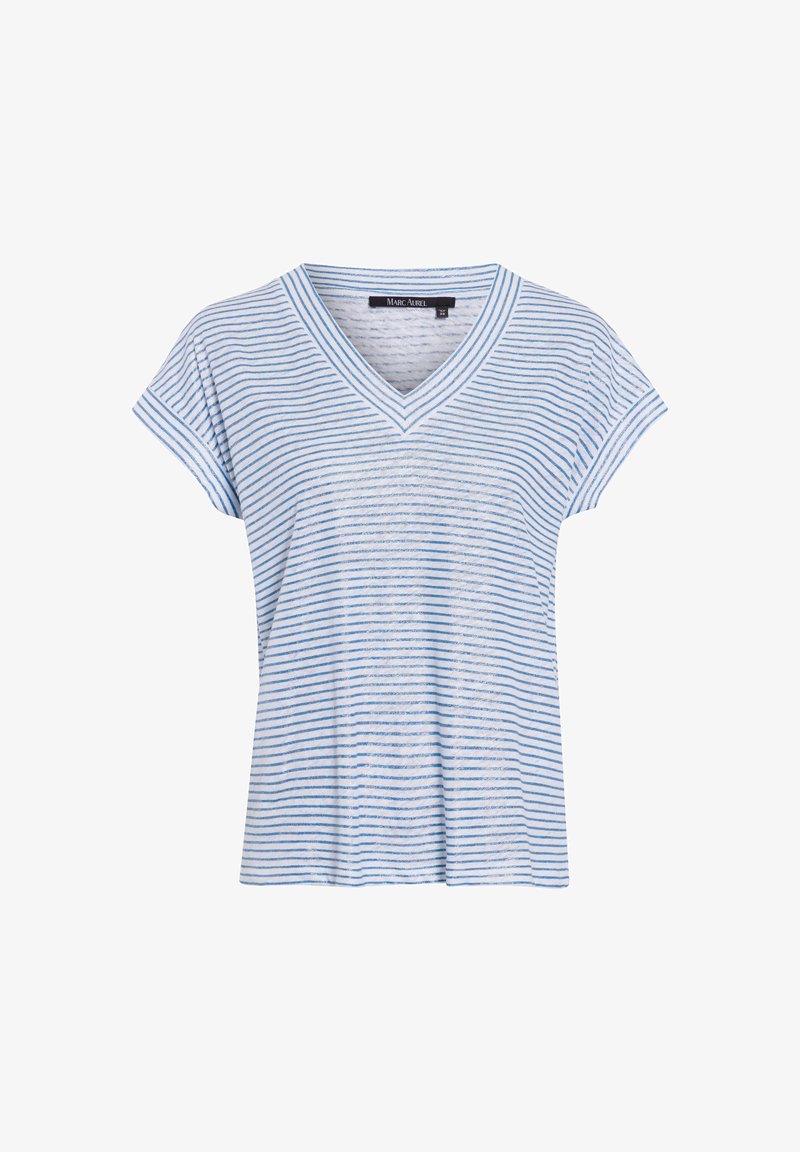 Marc Aurel Print T-shirt - sky varied