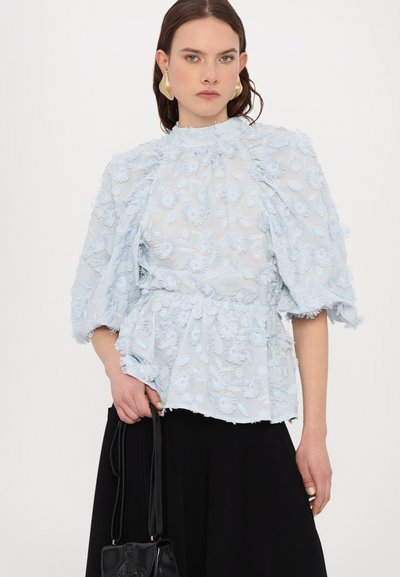 Hofmann Copenhagen CLEMENCE - Bluză - aquamarine blue