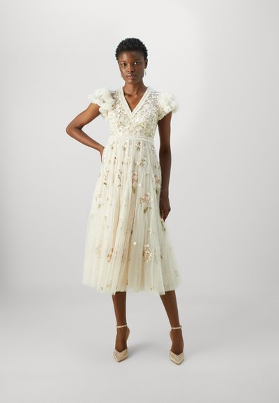 Needle & Thread POSY V NECK BALLERINA DRESS - Koktel haljina / svečana haljina - cream