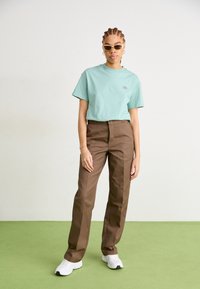 Dickies OAKPORT BOXY TEE - T-shirt básica - blue surf