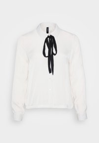 VMGRETCHEN SHIRT  - Skjortebluse - cloud dancer/black