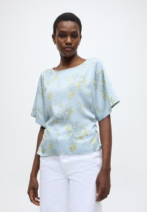 UTTAMD PRINT SS TOP - Bluse - everbloom