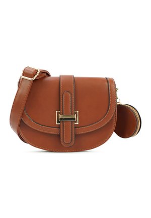 Schoudertas - cognac