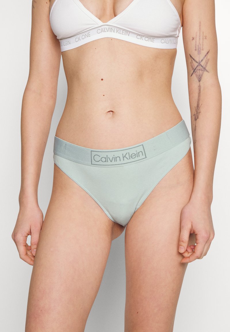 Calvin Klein Underwear THONG REIMAGINED HERITAGE - String - aqua pool