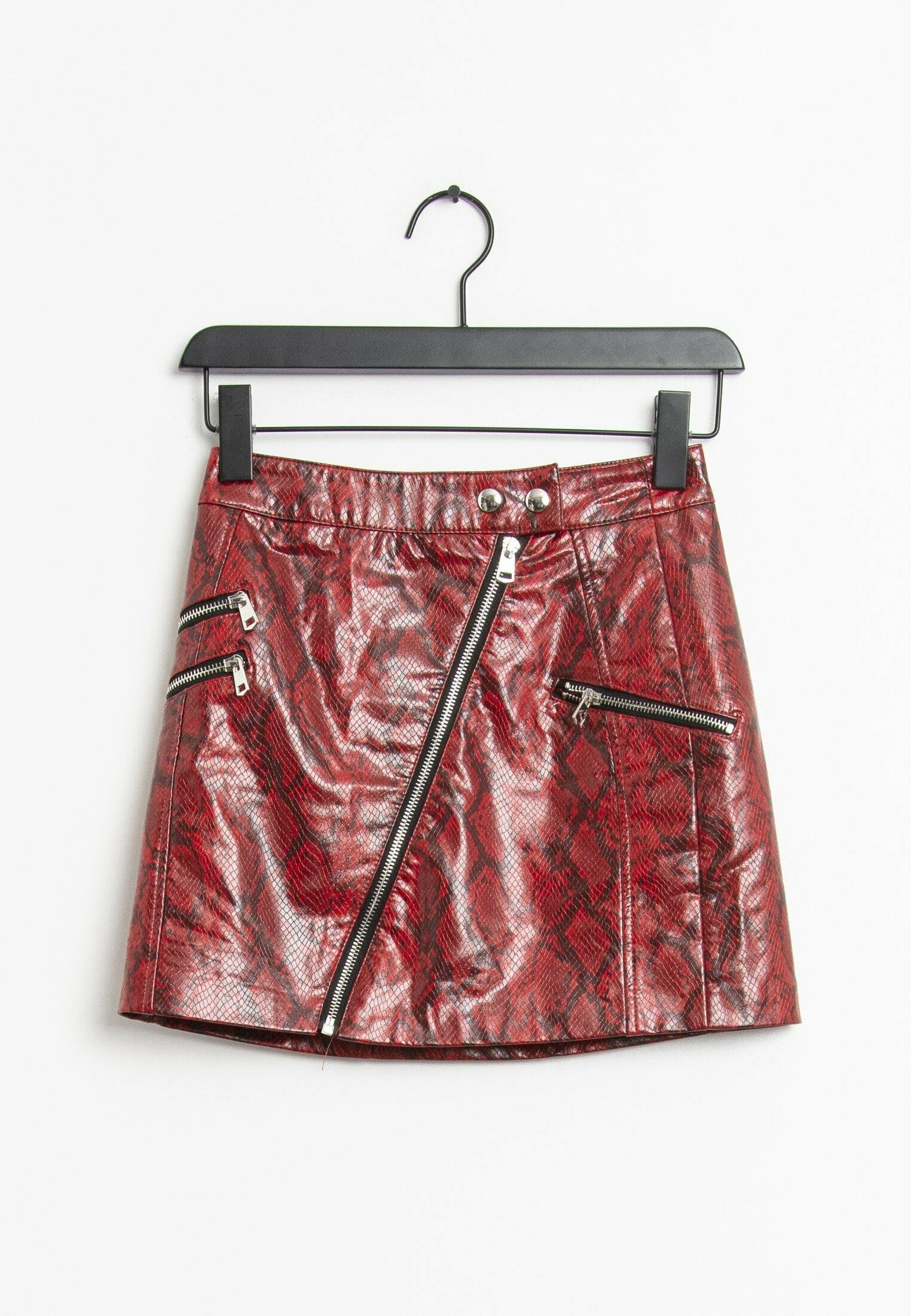 Bershka Minigonna - red/rosso - Zalando.it