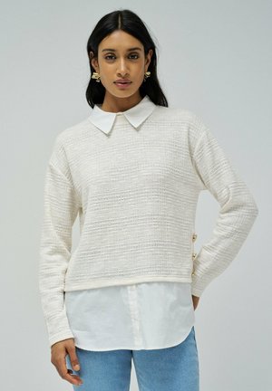 LANGARM-REGULAR - Pullover - beige