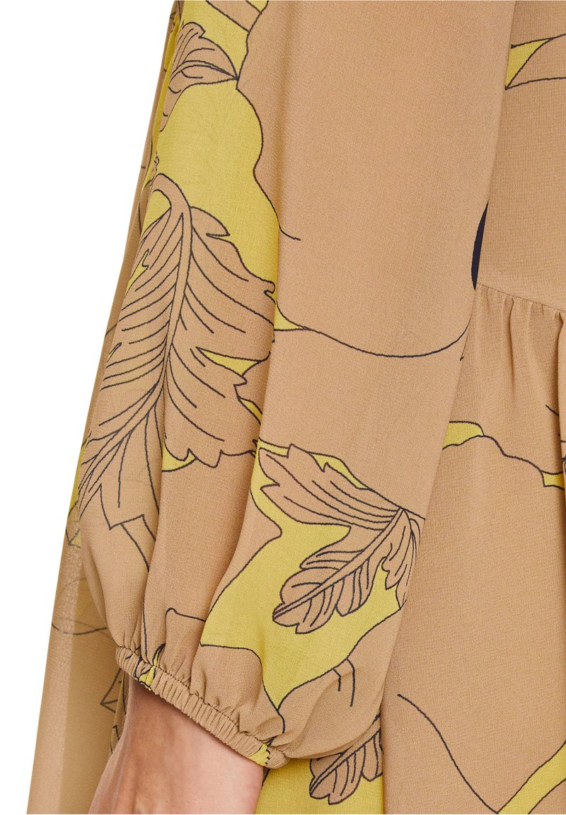 Damen Freizeitkleider | Betty & Co MIT PRINT Jerseykleid camel/yellow/camel - YQ46117 Damen Freizeitkleider | Betty & Co MIT PRINT Jerseykleid camel/yellow/camel - YQ46117